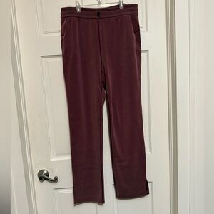 Lululemon Softstreme Maroon Pants